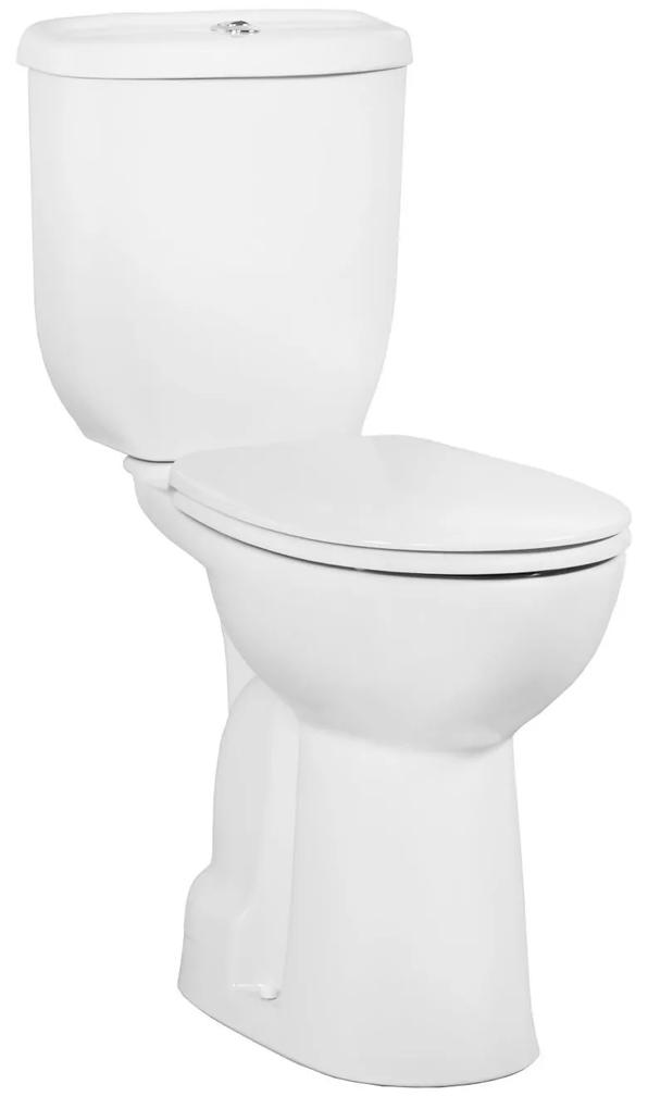 Toiletpot Staand Boss & Wessing Mala Verhoogd Onder Aansluiting Wit (AO)