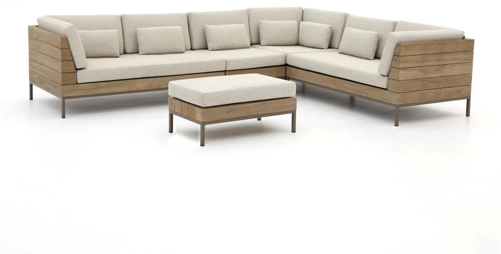 Apple Bee Long Island hoek loungeset 5-delig