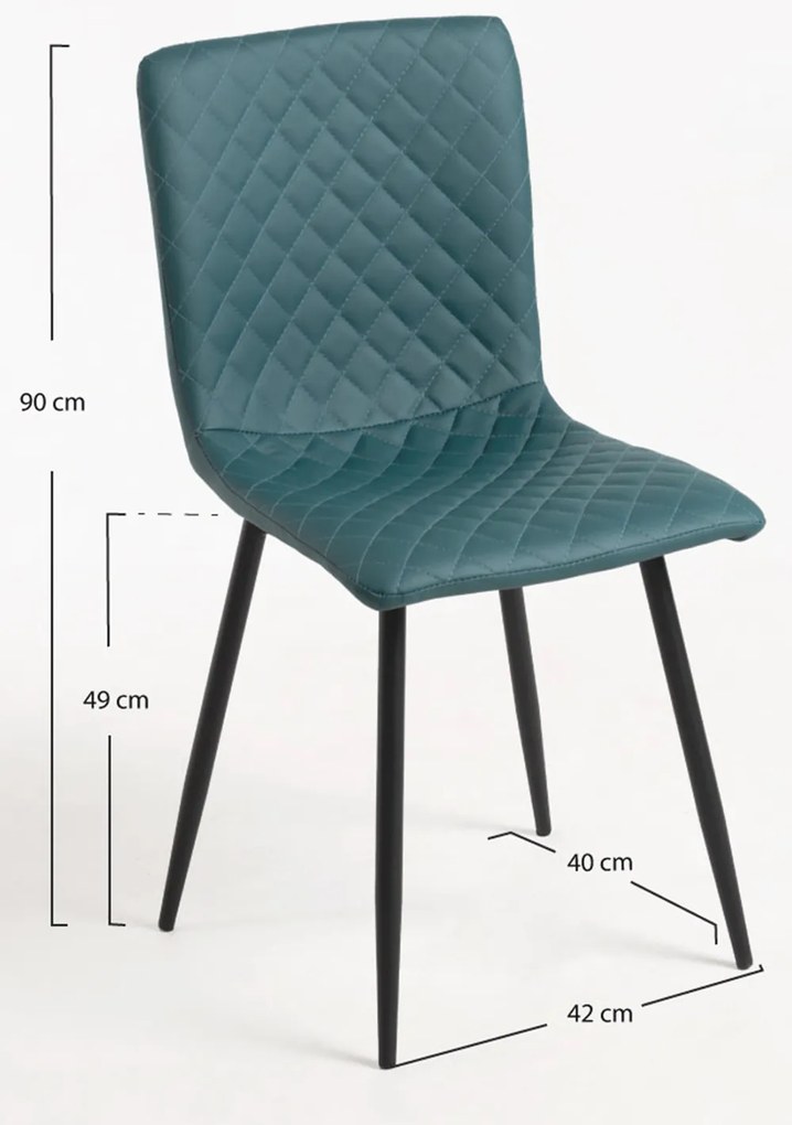 Rom Leatherette Stoel