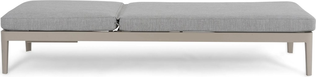 Lifestyle Garden Furniture Mateo Ligbed Met Kussen Loft/earth Aluminium Taupe