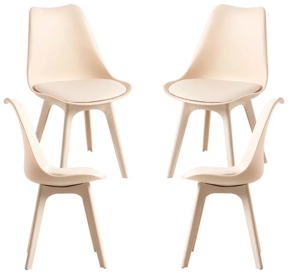 Set 4 Synk Suprym Stoelen