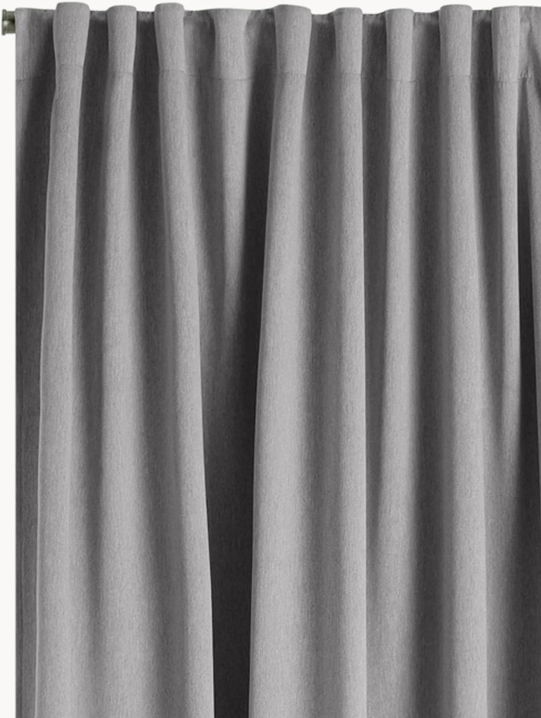 Verduisterende multibandgordijnen Maida, 2-delig, B 140 cm