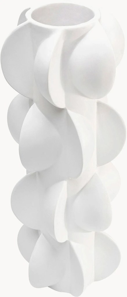 Handbeschilderde vaas Viento, H 35 cm