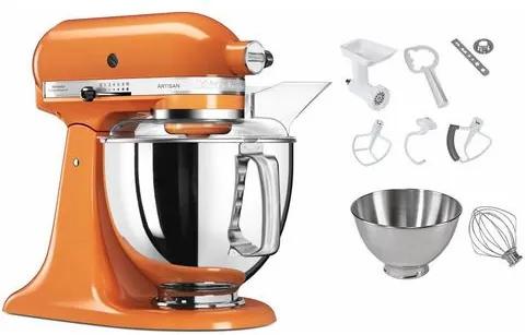 KitchenAid Keukenmachine Artisan 5KSM150PSEAC, oranje, incl. extra accessoires ter waarde van ca. € 214,-