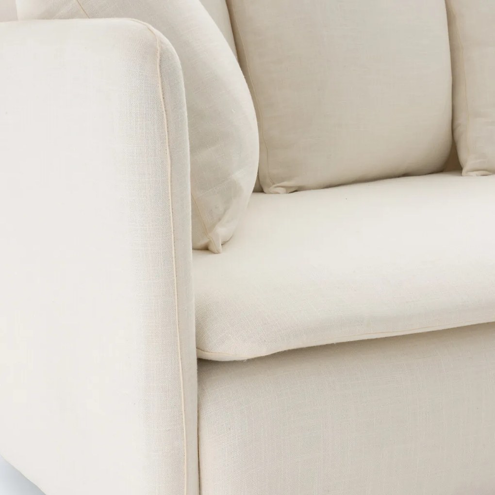 Hoekbank van linnen en viscose, Ivete