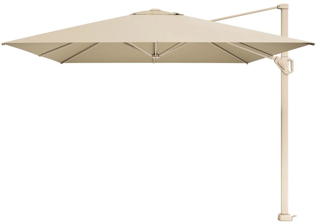 Platinum Challenger Premium T1 4x3 m - Champagne Sandstone met Marbella voet en hoes