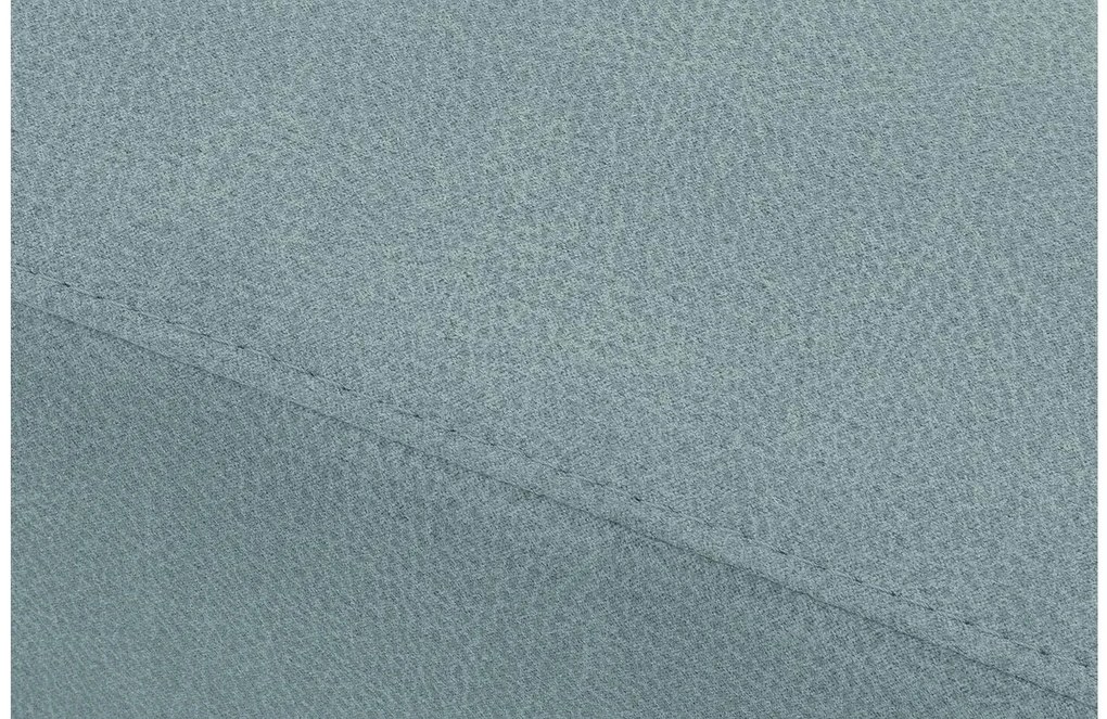 Goossens  My Style blauw, microvezel, 2,5-zits, stijlvol landelijk met chaise longue rechts