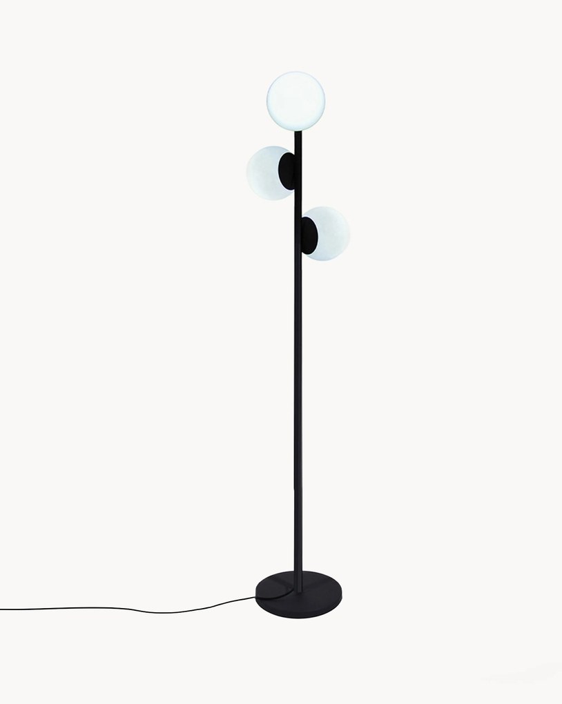 Dimbare outdoor vloerlamp Globy met stekker