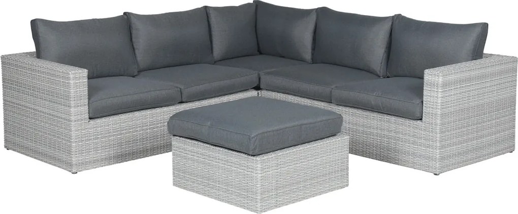 Garden Impressions Bruno loungeset 4-delig - licht grijs