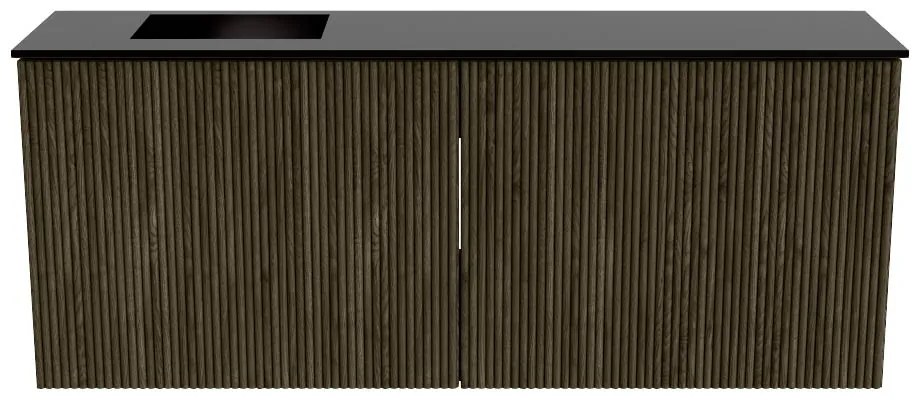 Mondiaz Joya 100cm toiletmeubel shadow met wastafel faye links zonder kraangat urban