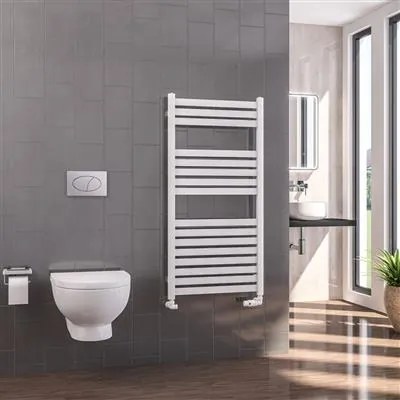 Eastbrook Defford handdoekradiator 60x120cm 695W wit glans