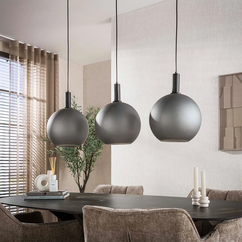 Trio Matglazen Hanglamp