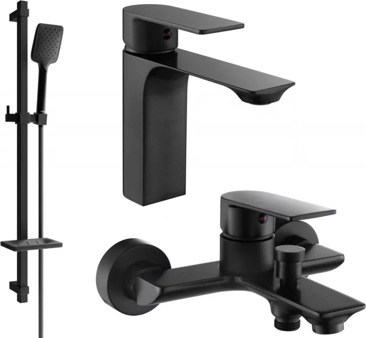 Mexen Alexa DQ62 badset, zwart - 71203DQ62-70