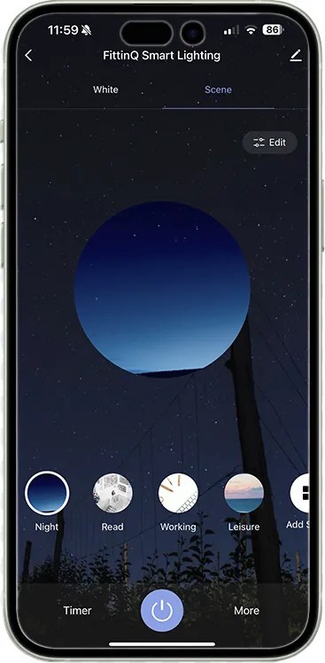 Smart wandlamp rond goud incl. 2 Wifi g9 - Pulley