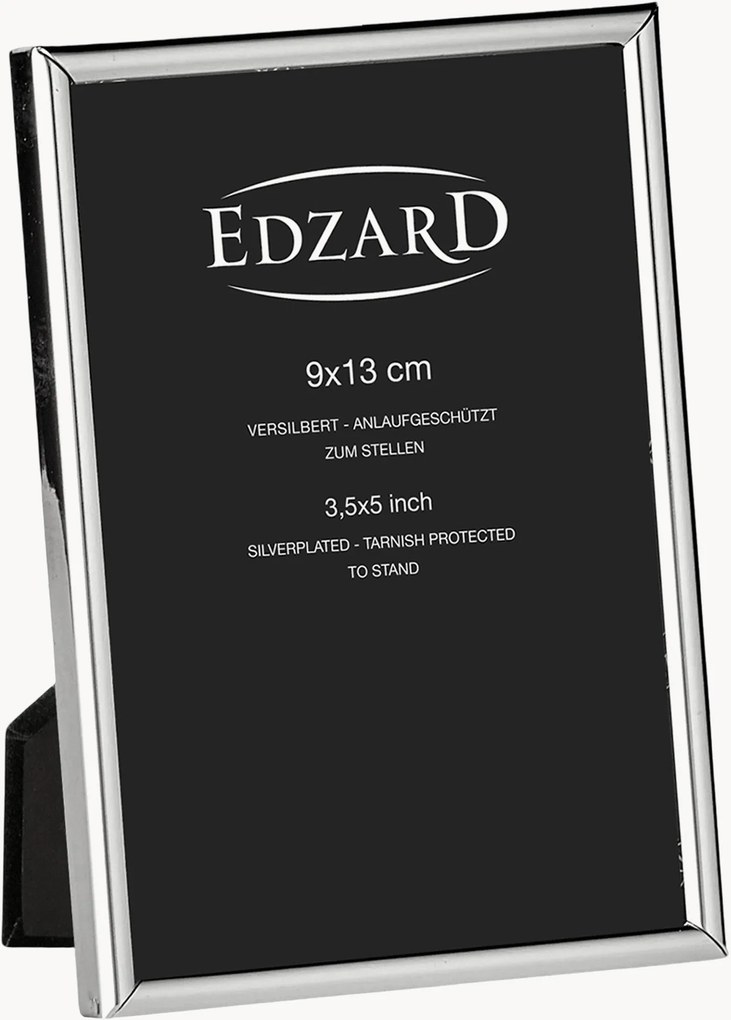 Zilverkleurige fotolijst Genua