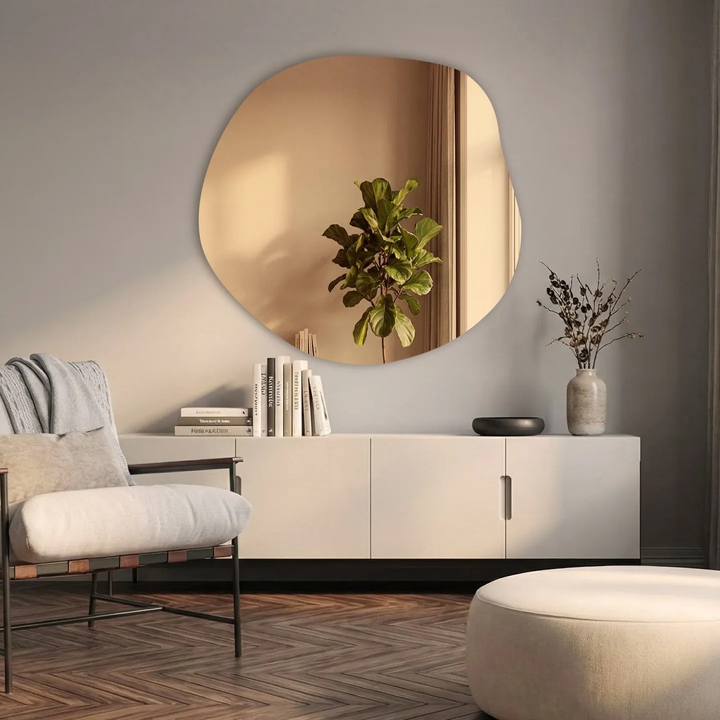 Bronzen spiegel Base B30