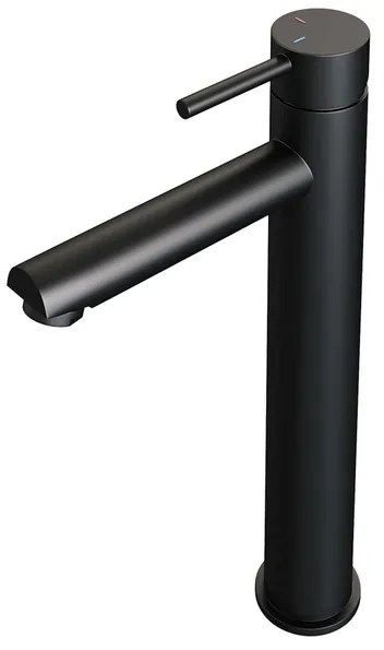 Brauer BlackEdition Wastafelmengkraan opbouw - hoog - model a - mat zwart 5-S-002