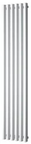 Plieger Trento designradiator verticaal met middenaansluiting 1800x350mm 814W wit(RAL9016) 7250019