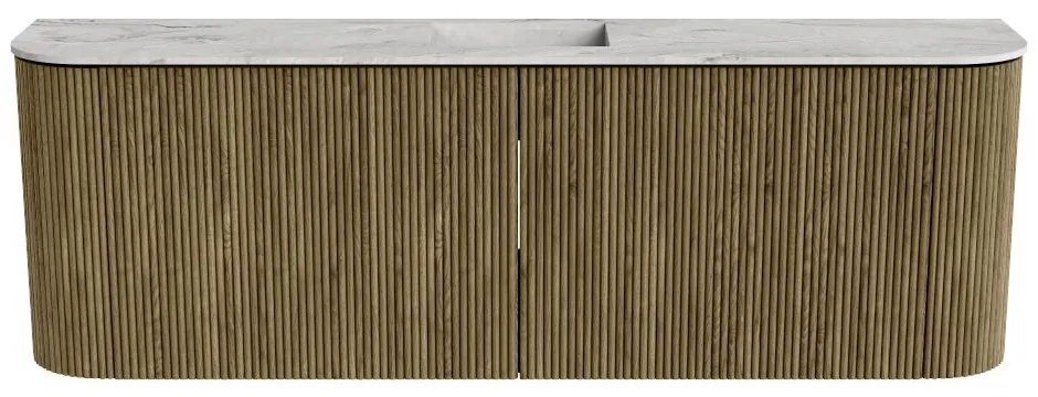 Mondiaz Joya DLux 125cm toiletmeubel ronding links/rechts dusk met wastafel faye midden 1 kraangat glace