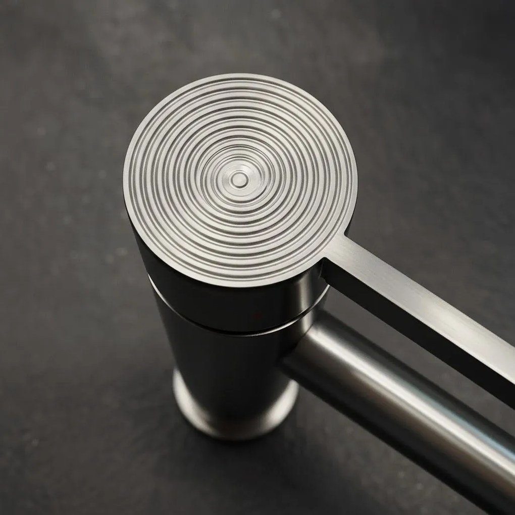 Wastafelkraan Rea Foster Brush Steel Low