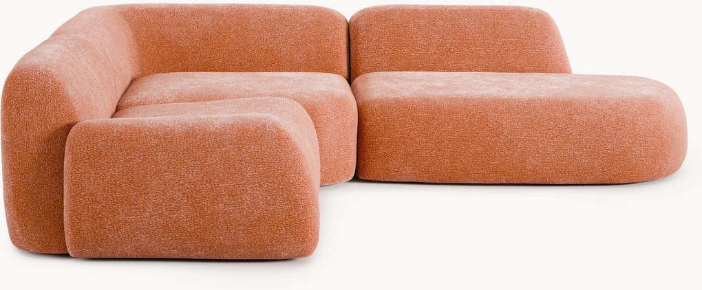 Modulaire hoekbank Wolke (4-zits)