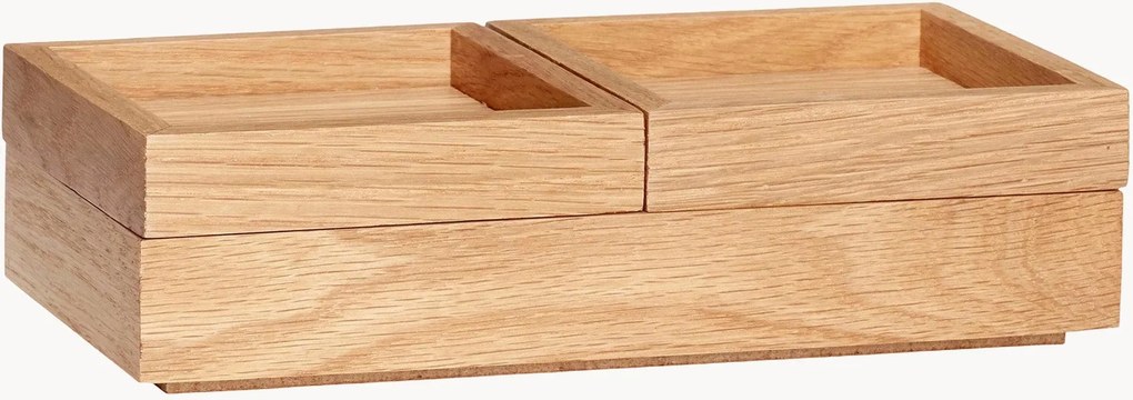 Stapelbare opbergdozen Klara, 3-delig