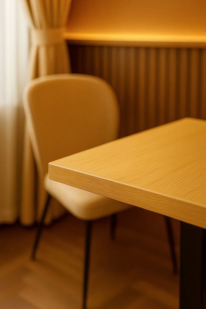 Kuat Zwart 70 cm tafel