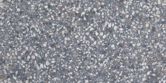 Vtwonen Tegels Terrazzo vloertegel 60x120cm blauw gerectificeerd