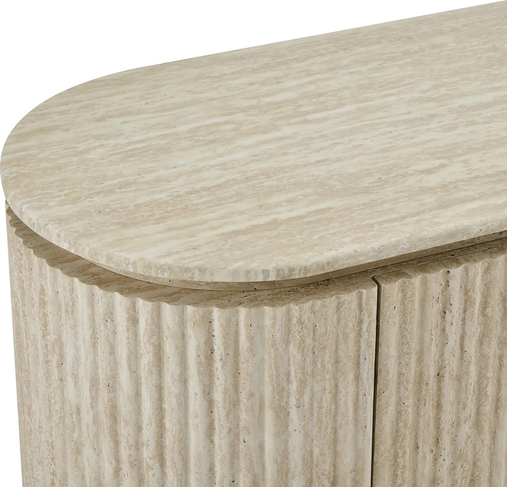 TV Meubel Travertin - 200x40x55cm.