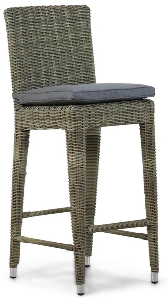 Garden Collections York Barchair Natural Wicker Taupe
