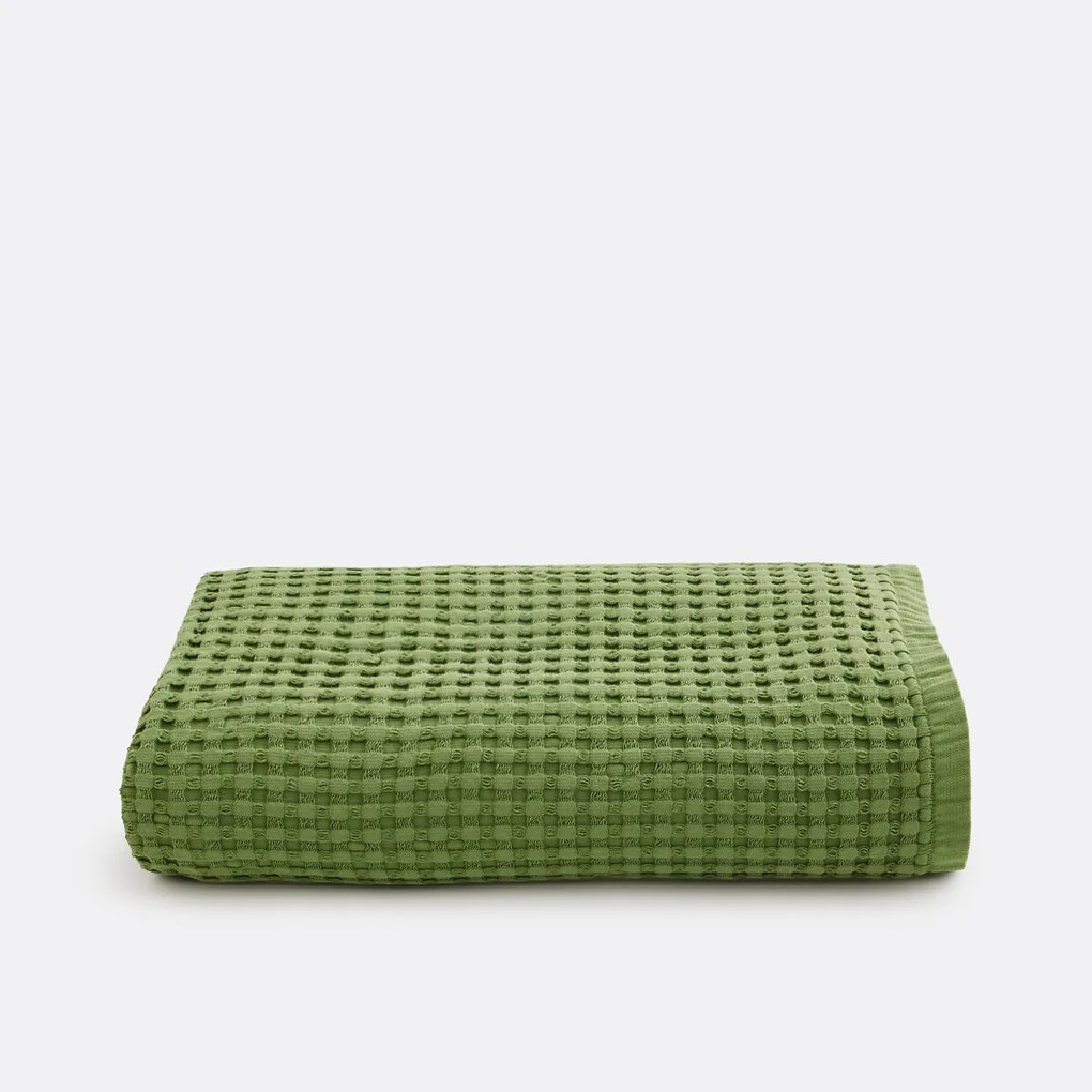 Badlaken in katoen met gewafeld effect, Tifli