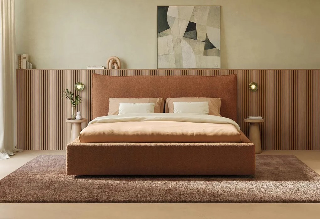 Gestoffeerd Bedframe Night Saigon – Bij Swiss Sense