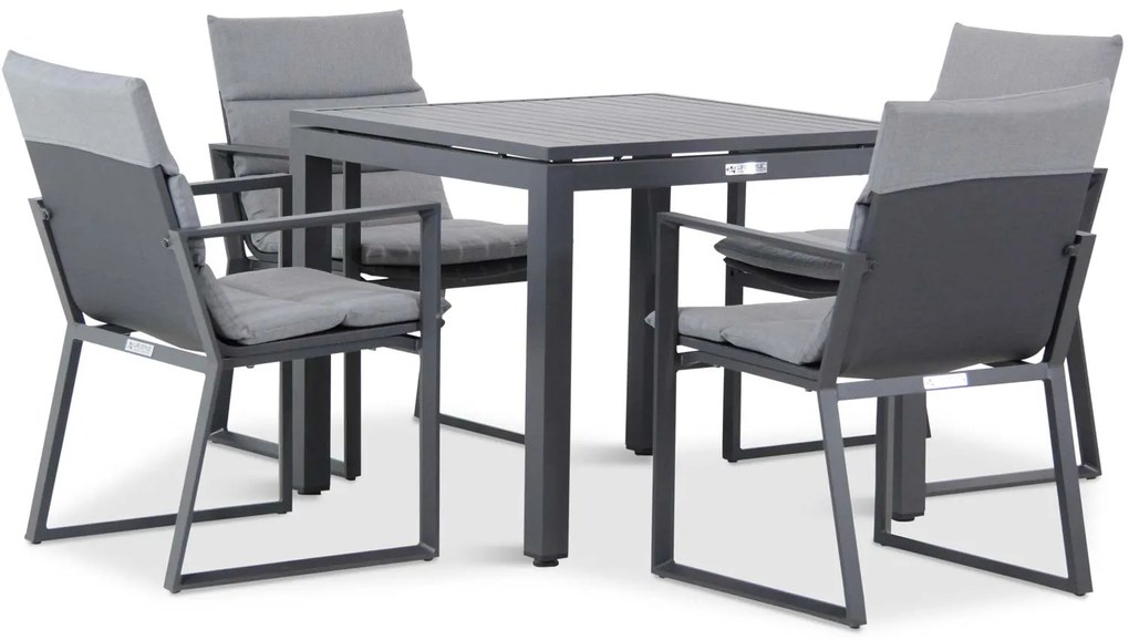 Lifestyle Treviso/Concept 90 cm dining tuinset 5-delig