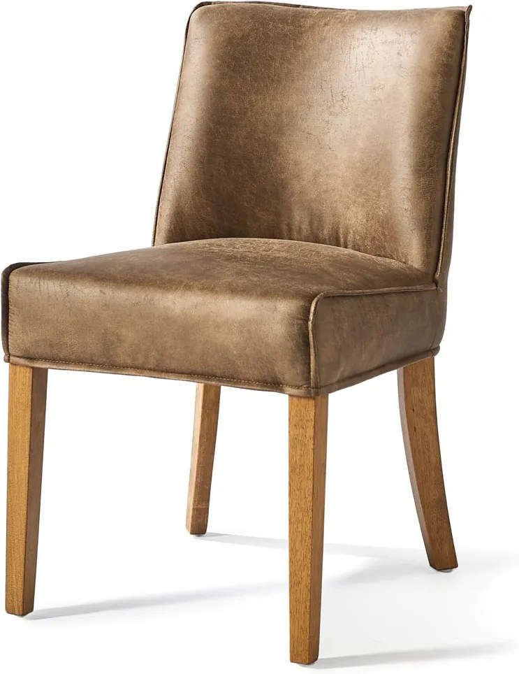 Rivièra Maison - Bridge Lane Dining Chair, pellini, coffee - Kleur: bruin