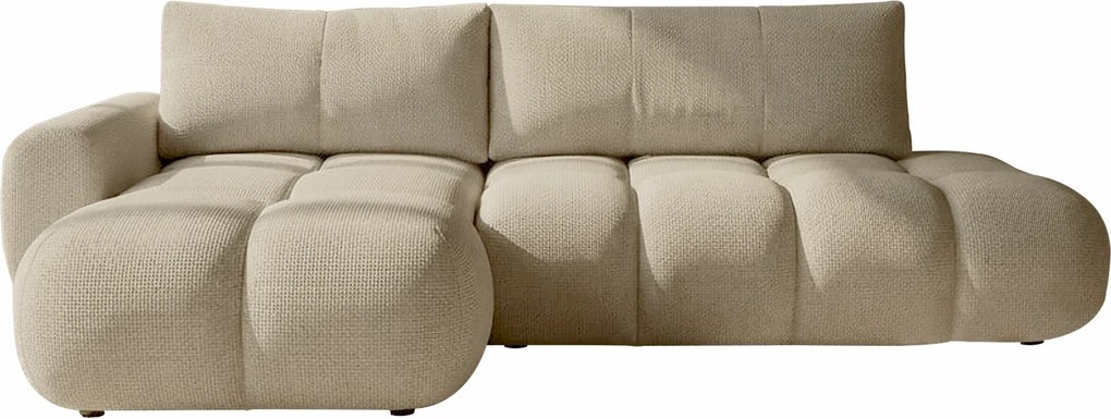 Hoekbank TrendyNest Ansera, Aanwezig, Aanwezig, 285x172x85cm, 143 kg, Poten: Kunststof