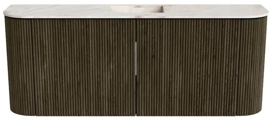 Mondiaz Joya DLux 105cm toiletmeubel ronding links/rechts shadow met wastafel faye midden 1 kraangat frappe