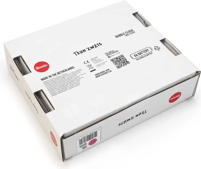 Teun Zwets - Bubble Clock Wit