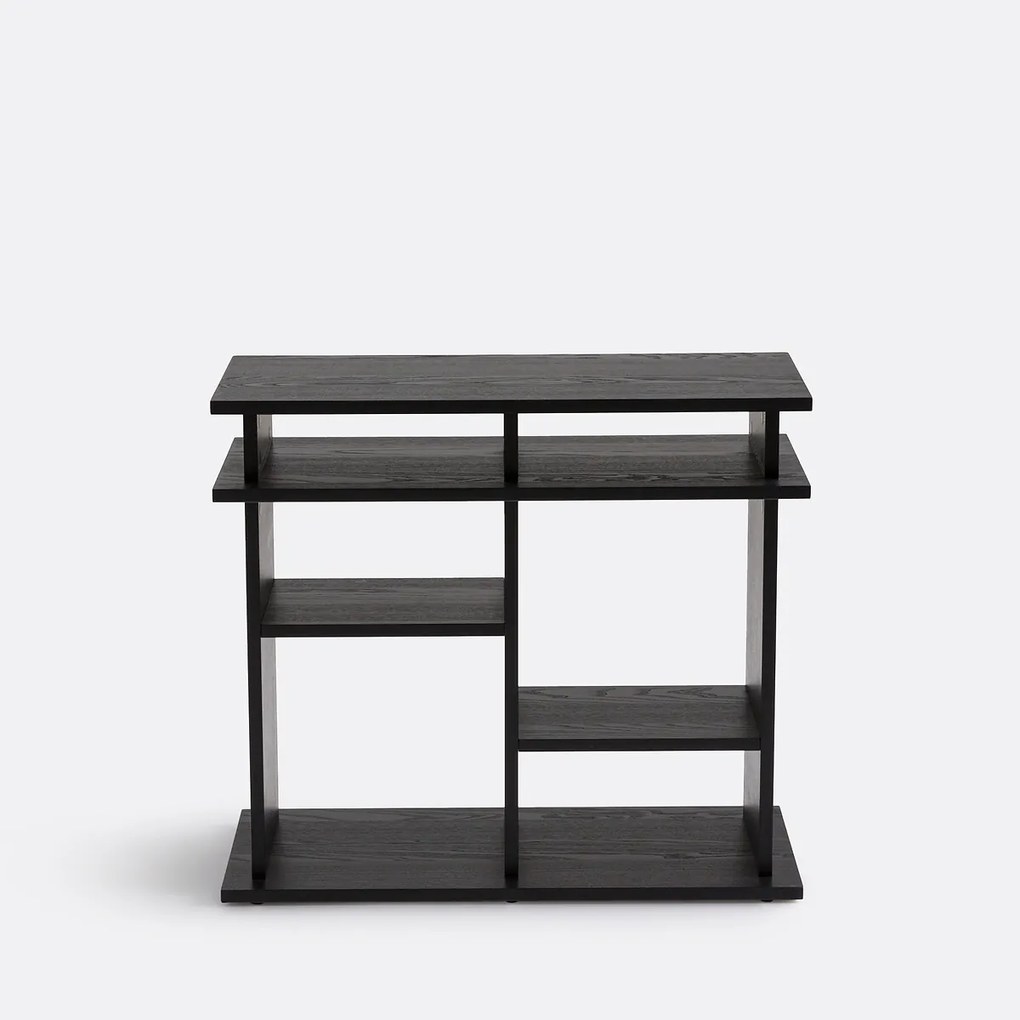 Boekenkast voor tegen de achterkant van een bank, ABAC