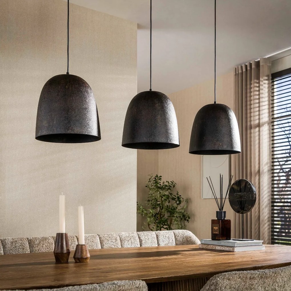 Hanglamp Met Metalen Kappen