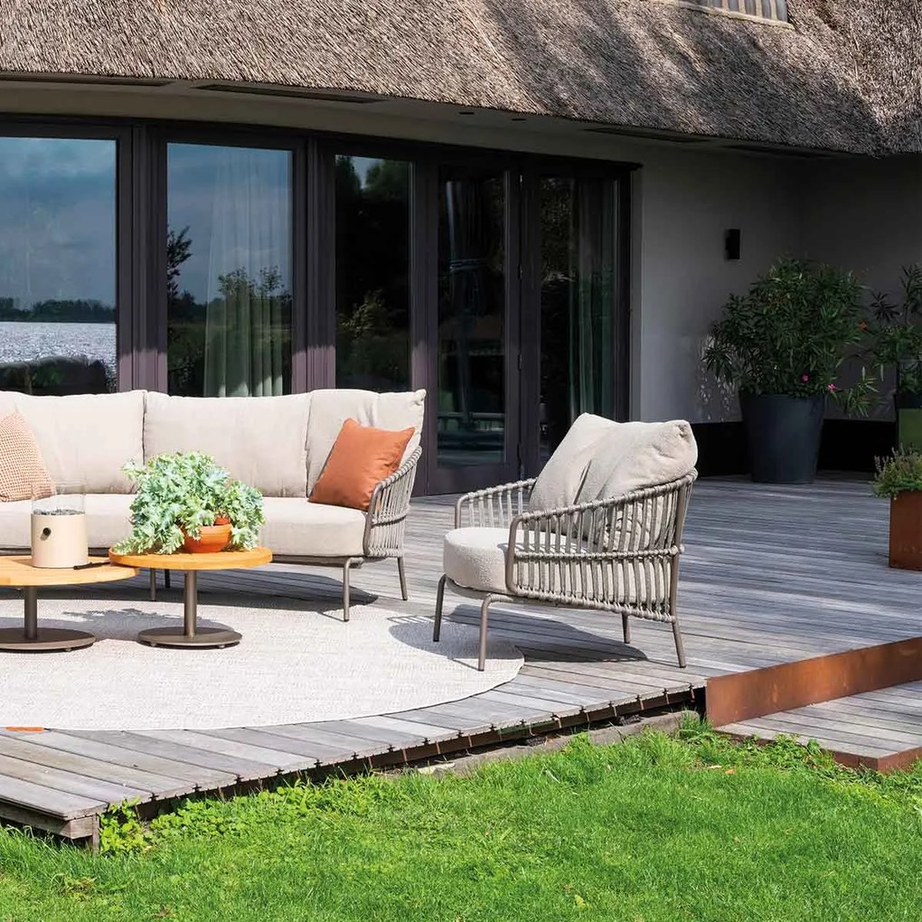 4 Seasons Capalbio loungestoel - bruin