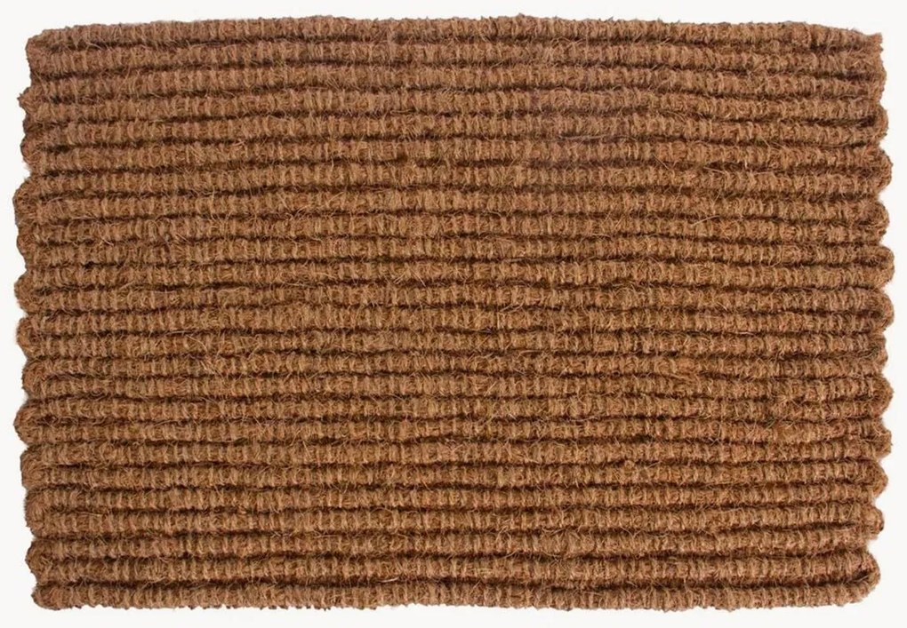 Handgemaakte kokos deurmat Natural