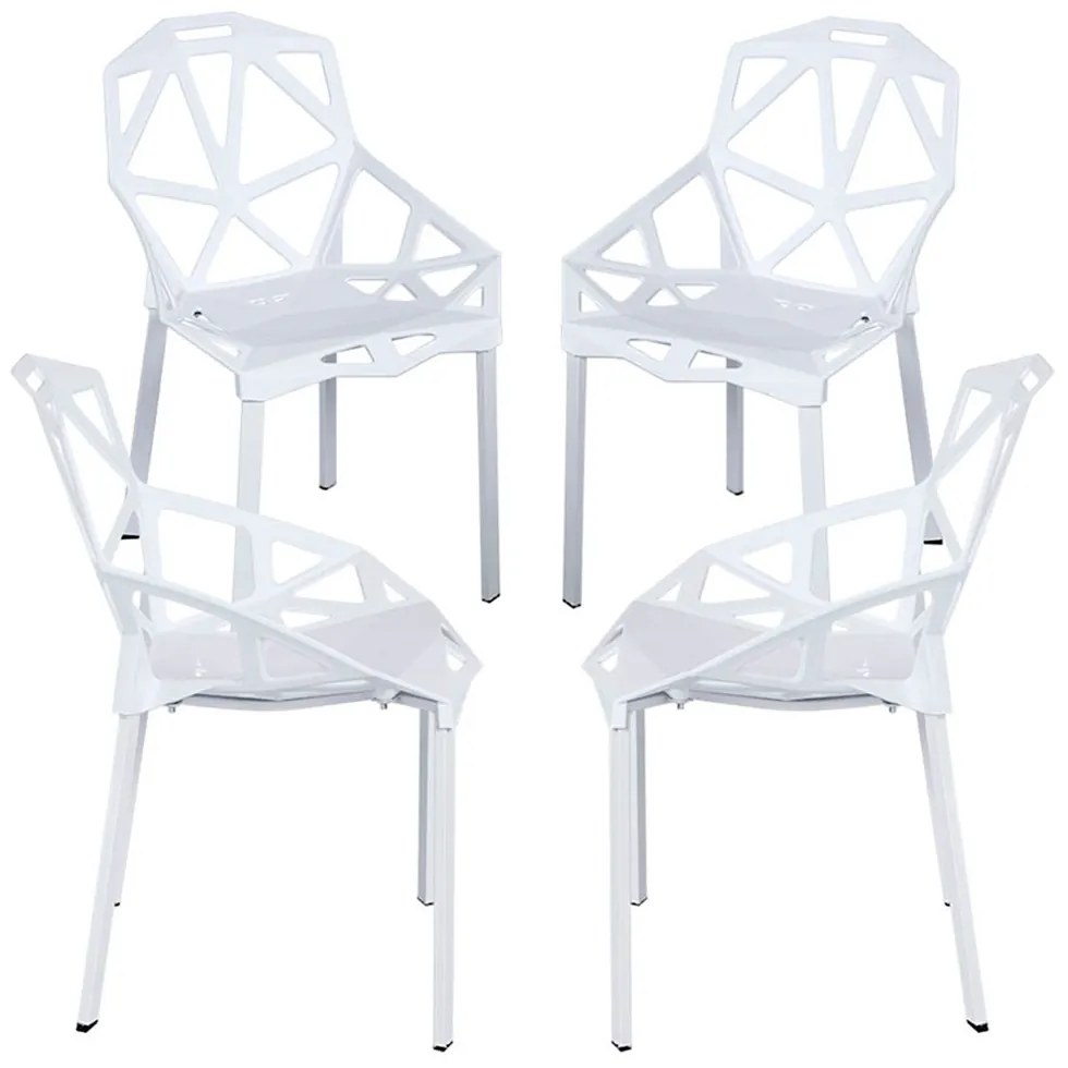 Pakket 4 Omega Stoelen