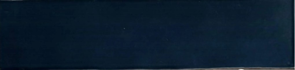 Wandtegel blauw Terre D'Azur Gerona 30x7,5cm royal navy glans