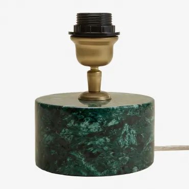 Orlena Tafellampvoet Van Natuursteen Groen Marmer Udaipur - Sklum