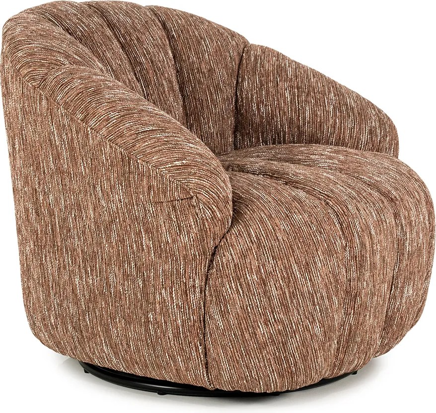 Schelpvormig Fauteuil Rood