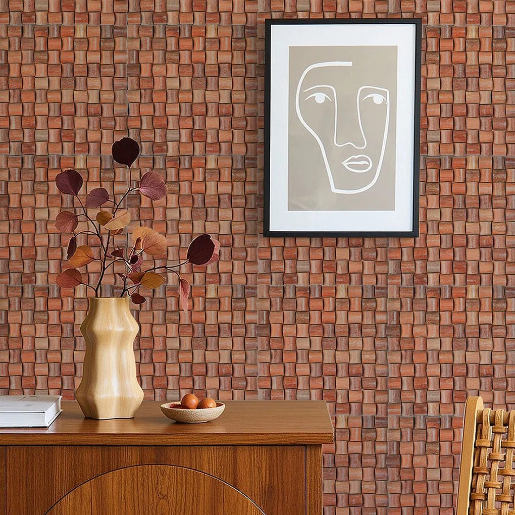 3D Houten Wandpaneel | Arisauro | 30×30 cm | Wanddecoratie