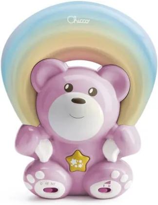 Rainbow Bear - Pink - Nachtlamp slaaptrainer
