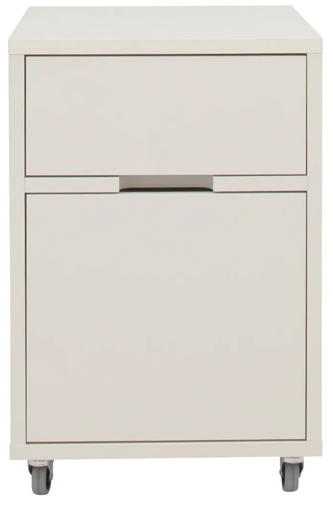 Tenzo Lipp Verrijdbaar Ladeblok Wit - 40x45x60cm.