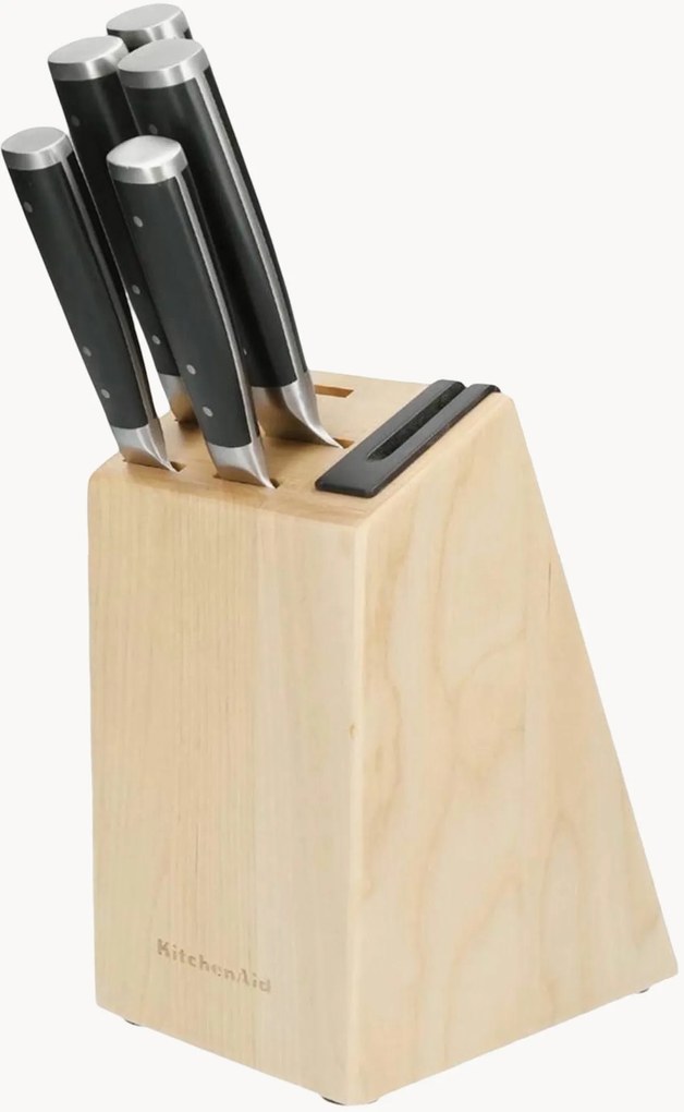 Messenblok KitchenAid met messen, 6-delig