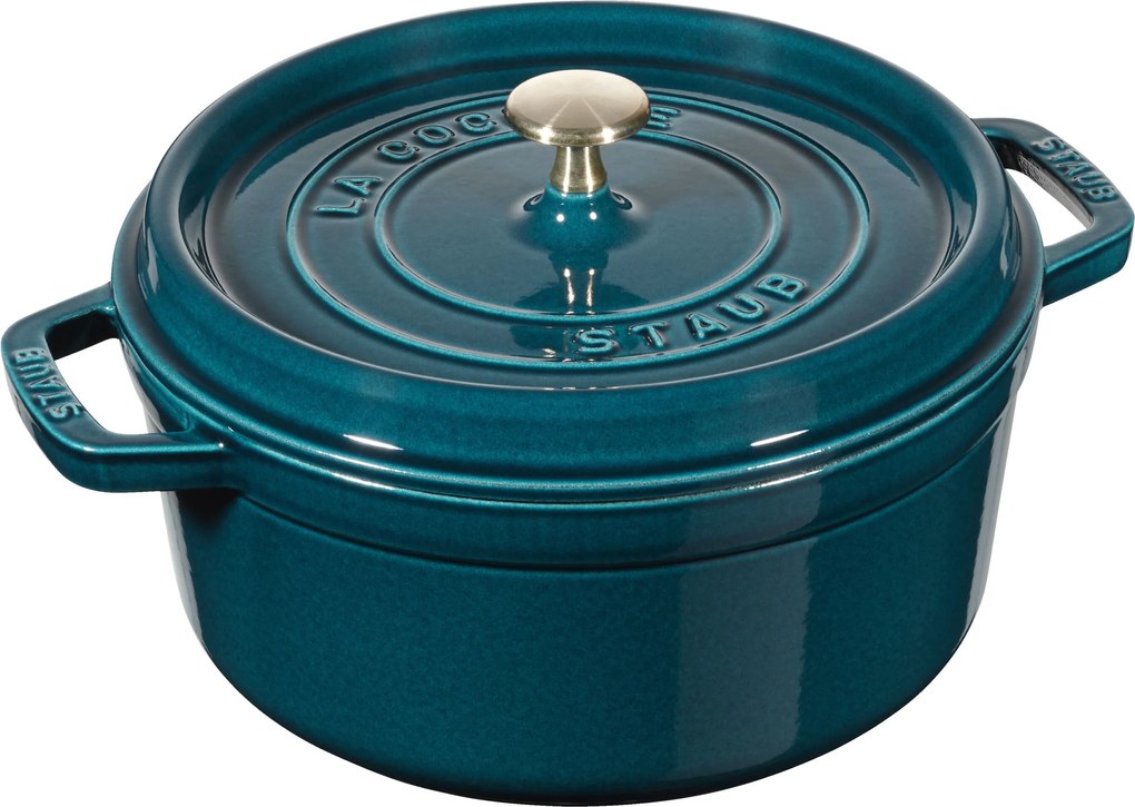 Staub La Cocotte Cocotte 24 cm / 3,7 l, Rond, La-mer - La Cocotte - Staub